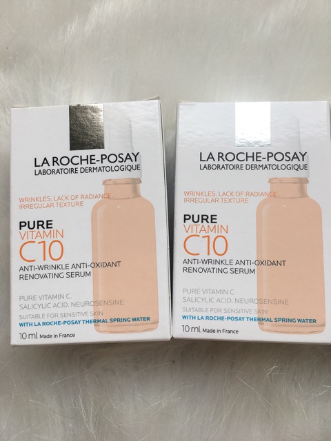 CHÍNH HÃNG 100% - SERUM PURE VITAMIN C10 LA ROCHE POSAY