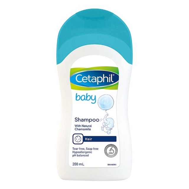 Dầu gội làm sạch da đầu nhạy cảm Cetaphil Baby Shampoo 200ml Date 04/2023