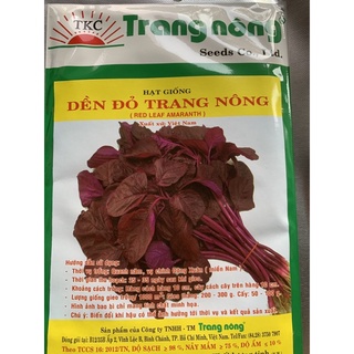 Hạt giống rau dền đỏ trang nông
