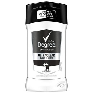 Lăn Khử Mùi Nam Degree Men Motionsense Ultraclear Black White 76g