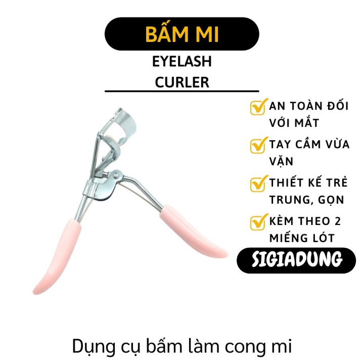[SGD] Bấm Mi - Kẹp Bấm Làm Cong Mi Hàng Nội Địa Trung, Silicon Êm Ái 5105