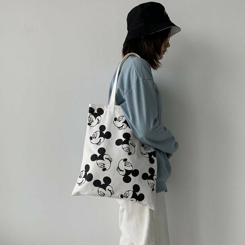 Túi tote vải canvas Mickey Siêu Hot