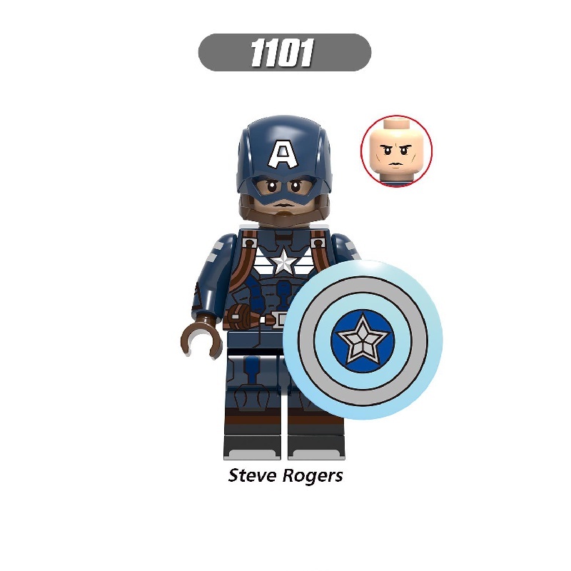 Bộ Lắp Ghép Lego Nhân Vật Captain America Marvel