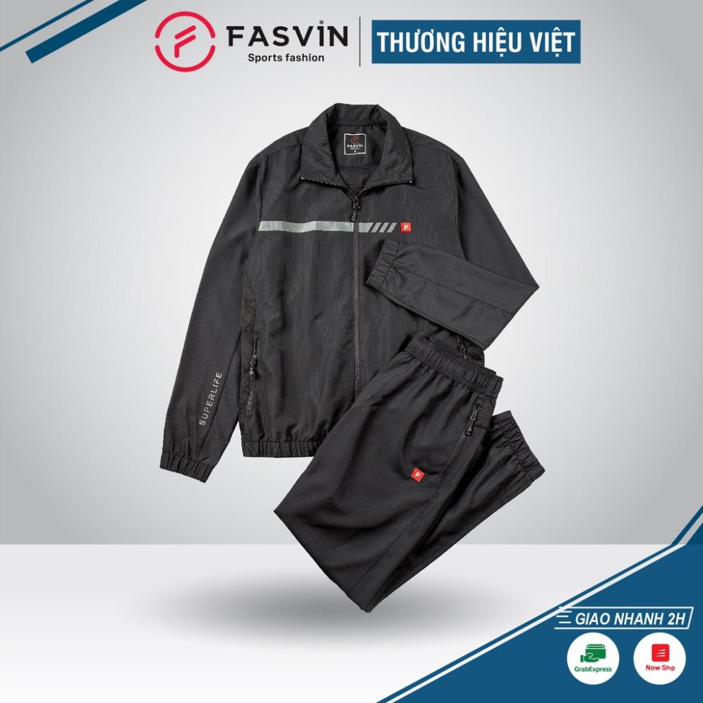 Bộ quần áo thể thao nam Fasvin BG20414.HN chất vải gió mềm mại cao cấp ⚡