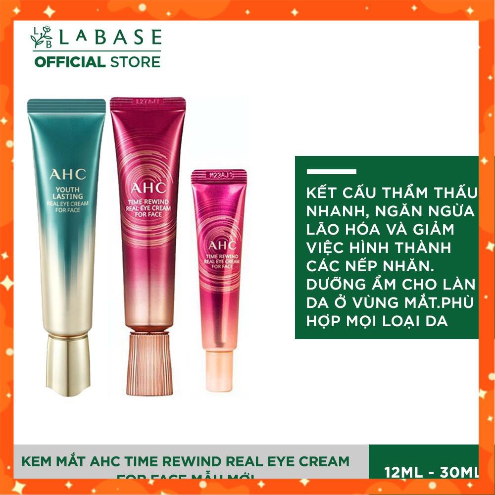 Khanhan954  Kem mắt AHC Time Rewind Real Eye Cream For Face Kem Giảm Nhăn và Giảm Thâm Quầng Mắt MLN1  🌺 | BigBuy360 - bigbuy360.vn