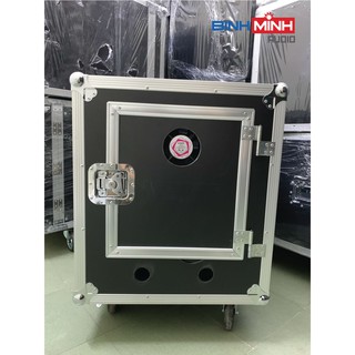Tủ rack âm thanh gỗ lưới 10U