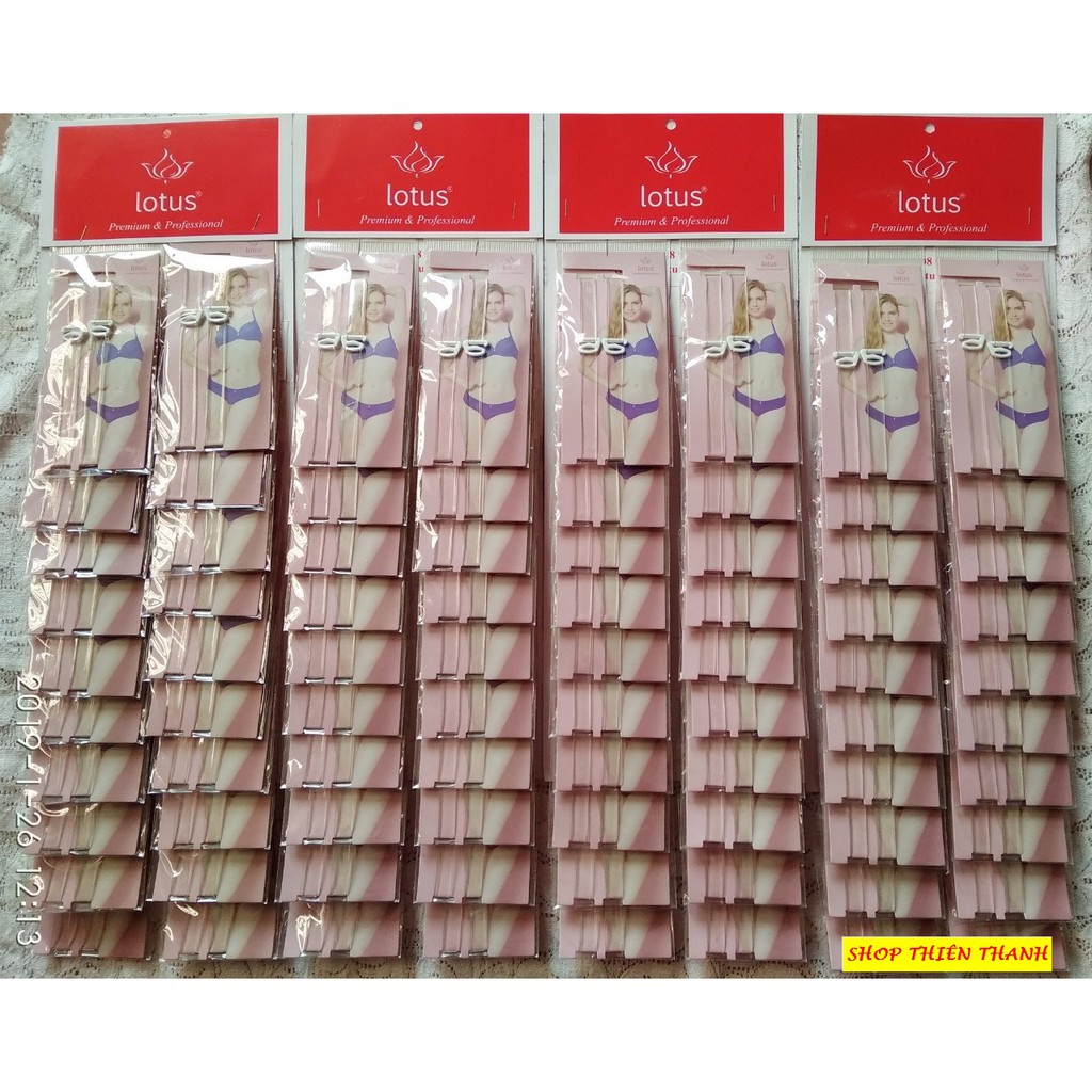 Dây áo trong 2 vai bản vừa 0.8cm Lotus-loại tốt