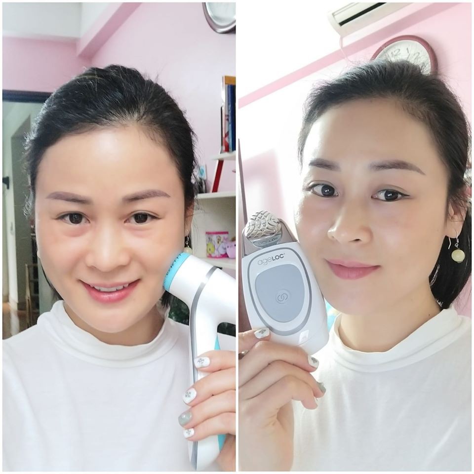 Bộ Máy Thần Kì Galvanic Nuskin Nâng Cơ Trị Nám Xóa Nhăn Liền Sẹo Mọc Tóc Trắng Mịn Da