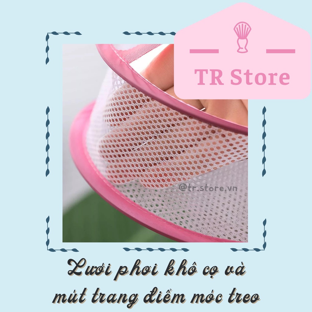 Lưới phơi khô sau vệ sinh cọ và mút trang điểm