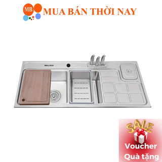 Chậu rửa chén inox malloca ms 8817