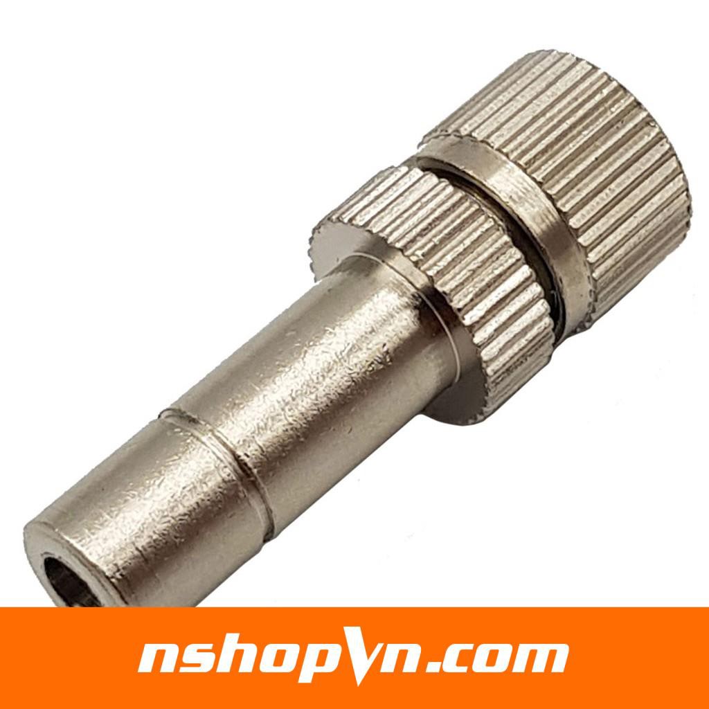 Đầu béc phun sương ống 6mm lỗ 0.3mm - 0.4mm - 0.5mm - 0.6mm