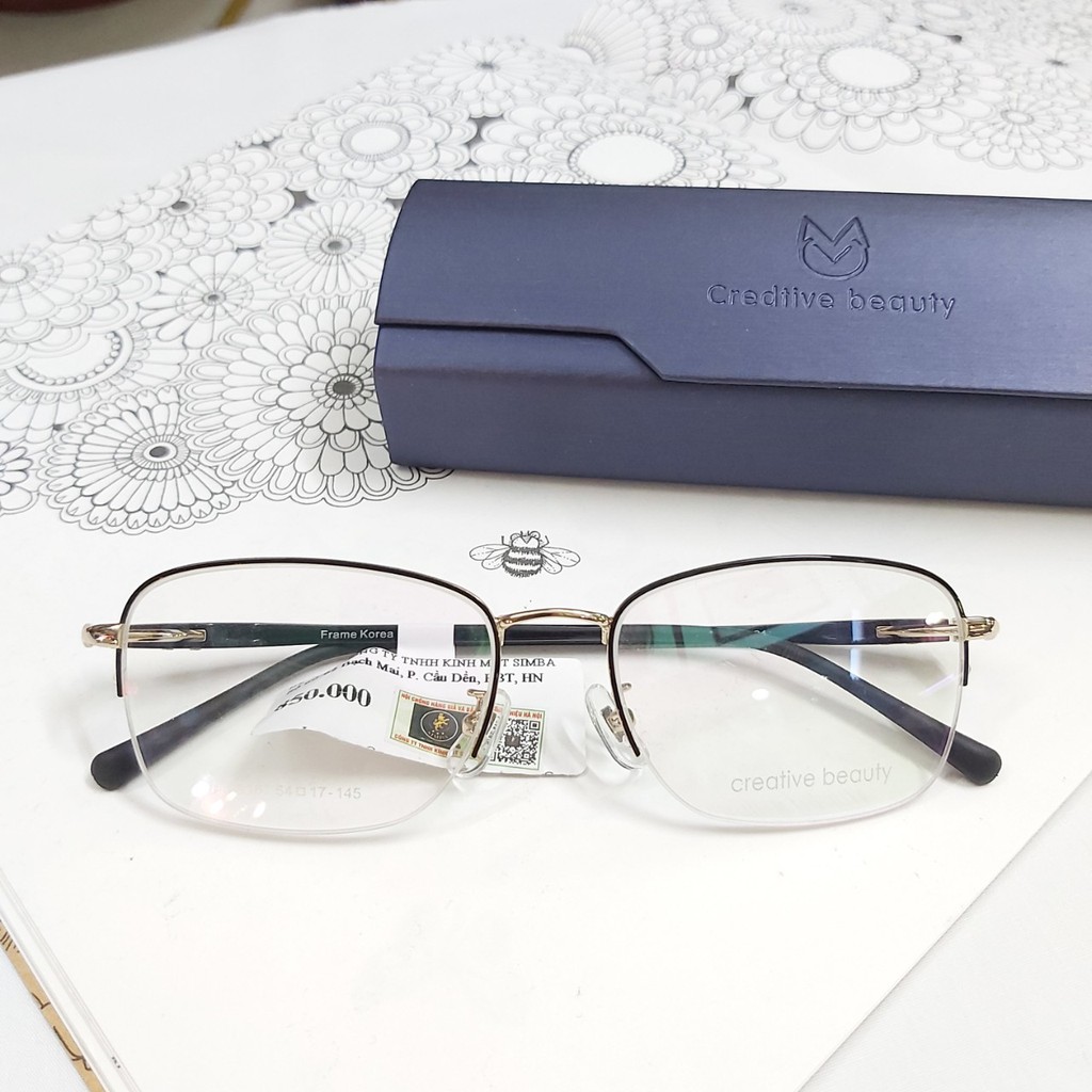 Gọng Kính CREATIVE BEAUTY Titanium