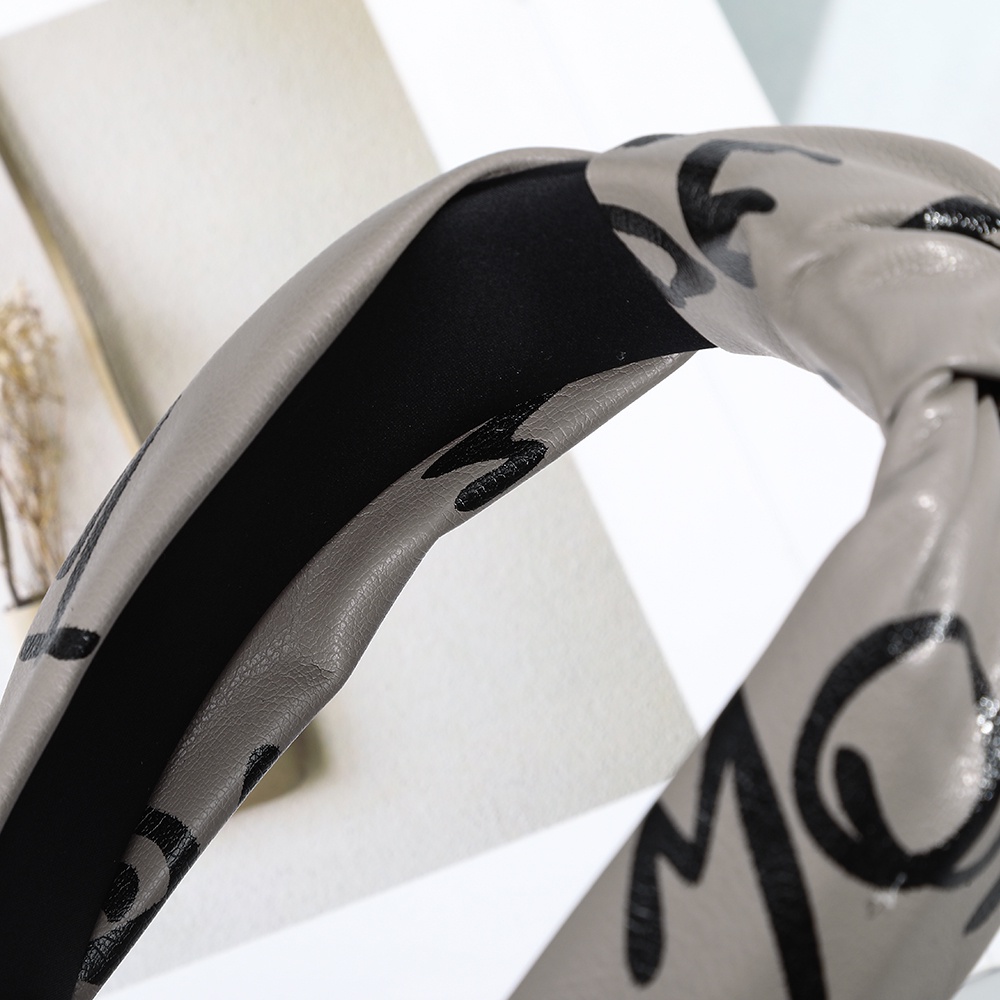 Cài Tóc Haimeikang Bằng Da Phong Cách Hàn Quốc Hợp Thời Trang