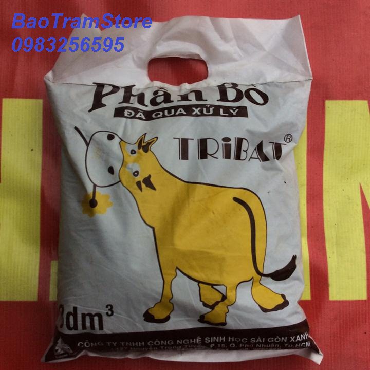 Phân bò sạch Tribat túi 3dm3