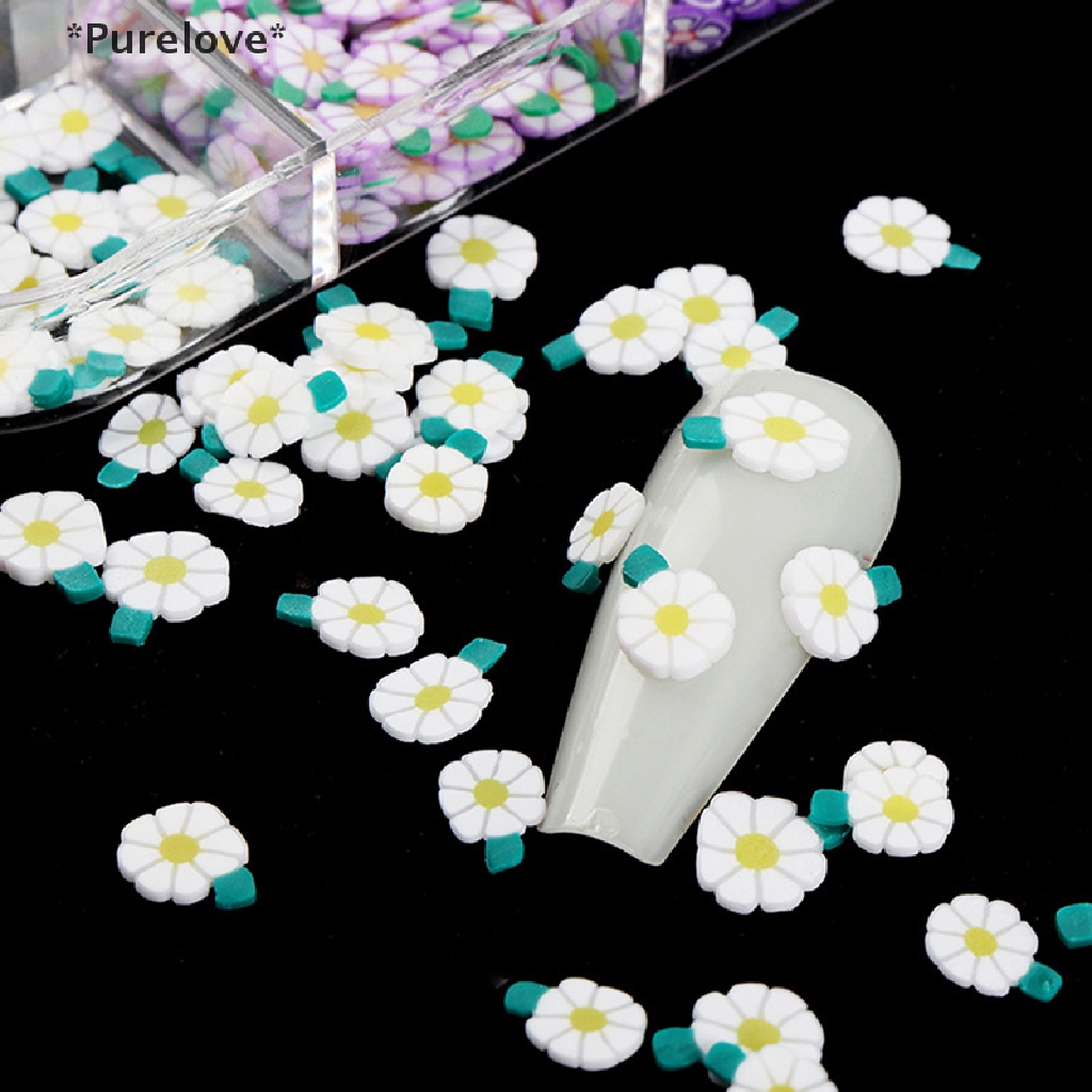 Set 12 Hộp Hạt Kim Sa 3D Nhiều Màu Trang Trí Móng Tay Nghệ Thuật Mới
