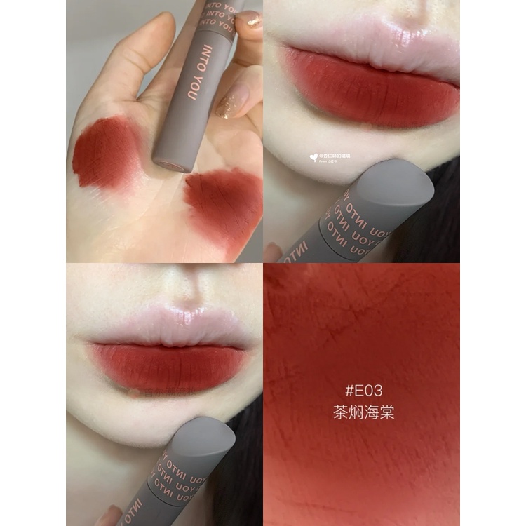 Son Kem Màu Nhung Lì Lên Màu Nhanh E01 E06 P04