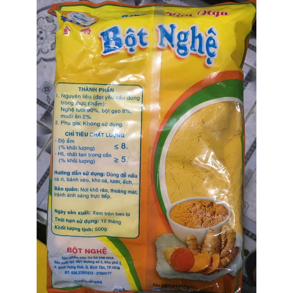 Bột nghệ Kim Nga gói