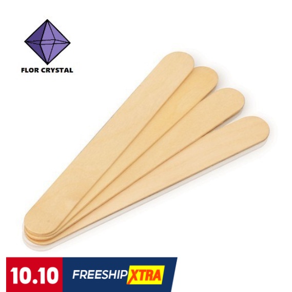 10 Que Gỗ Loại TO Dùng Trong wax lông kích thước 15x2cm