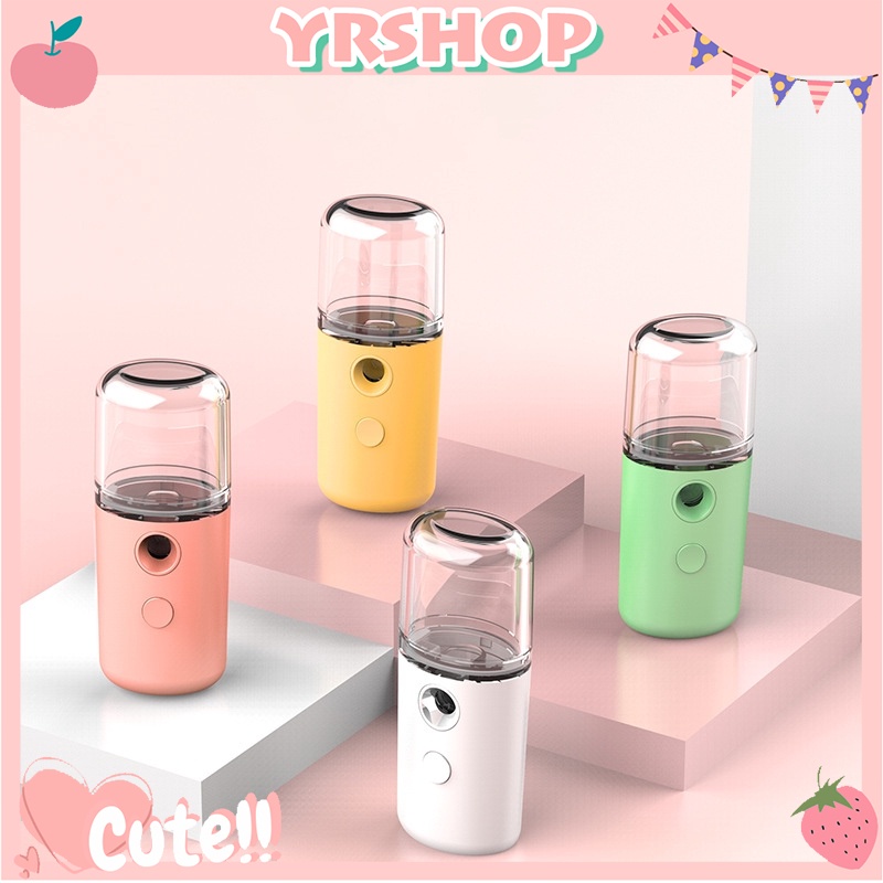 [Hàng mới về] Máy Phun Sương Nano Mini Dưỡng Ẩm Chăm Sóc Da Mặt Hiệu Quả 30ml