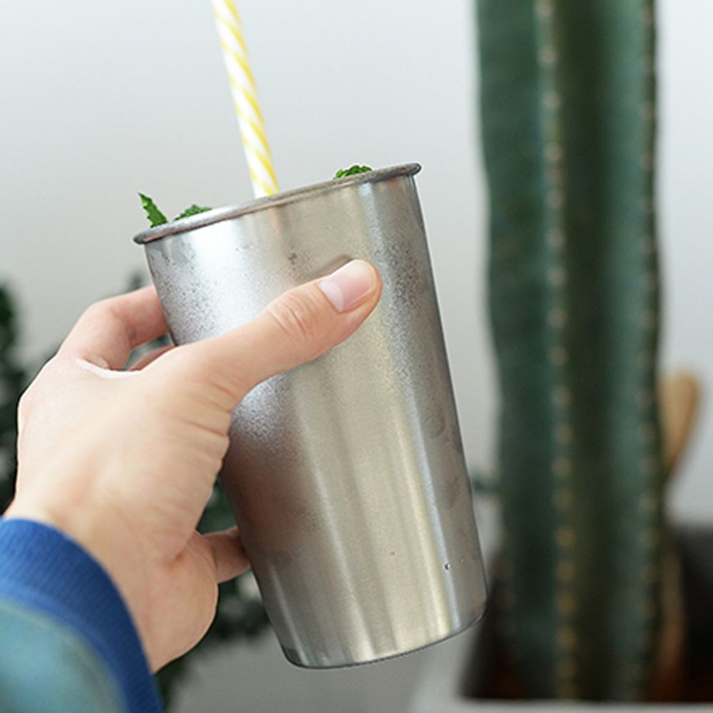 Cốc Uống Nước Bằng Thép Không Gỉ 304 Dung Tích 350/500ml Dùng Cho Các Hoạt Động Ngoài Trời