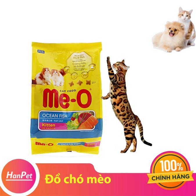 HN- (Gói 1.1kg) ME-O kitten vị cá biển Thức ăn mèo con dạng hạt