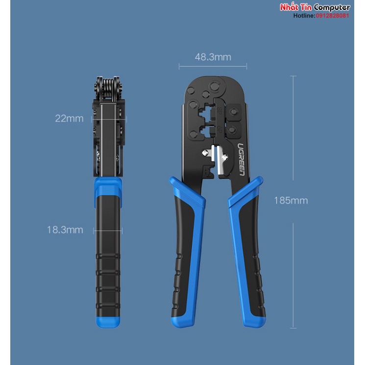 Kìm bấm mạng RJ45/RJ11 chính hãng Ugreen 20102 cao cấp