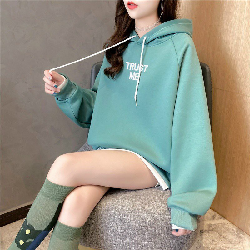 Áo khoác hoodie freesize mẫu nữ xinh mặc mùa đông T-Fashion Shop- An005