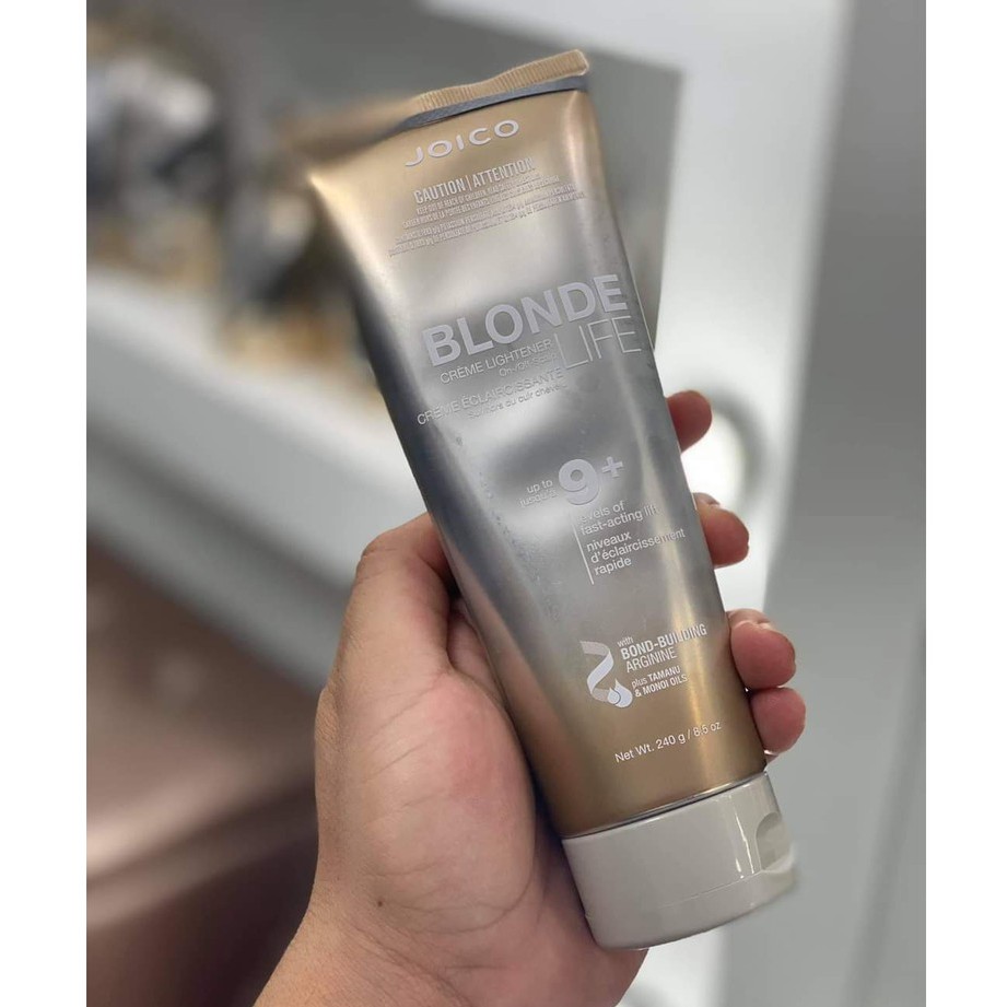 Kem tẩy tóc an toàn cho da đầu JOICO Blonde Life nâng tông cấp độ 9 - 240g
