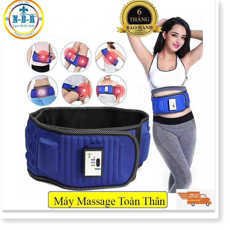 Đai massage đánh tan mỡ bụng, đai massage giảm béo X5 - Sunny House