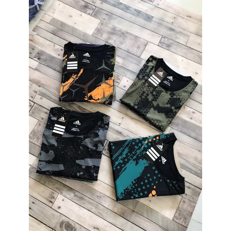 Áo Thun Nam,Áo Thun Lạnh Tập Gym Cổ Tròn Ngắn Tay Vải Thoáng Mát Co Giãn Chuẩn Form Nhiều Màu