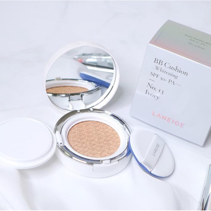 Phấn Nước Kiềm Dầu và Dưỡng Trắng Tự Nhiên Laneige BB Cushion