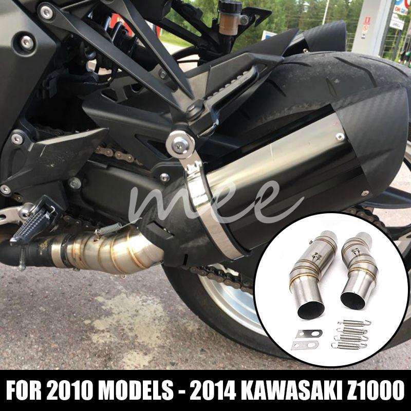 Exhaust Middle Pipe Motorcycle Muffler Motorcycle Middle Exhaust Pipe Moto Parts Motorcycle Middle Exhaust