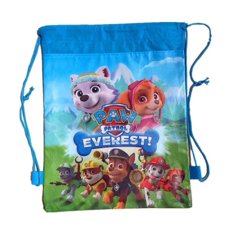 1 Túi Dây Rút In Hình Hoạt Hình Paw Patrol