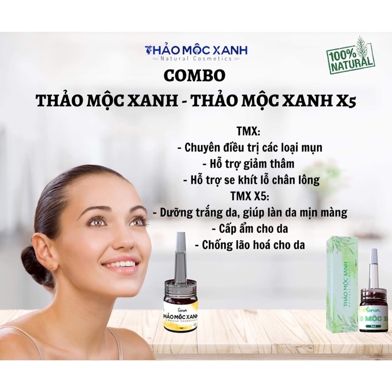 [GIÁ SỈ] COMBO 5 LỌ SERUM THẢO MỘC XANH CHÍNH HÃNG | BigBuy360 - bigbuy360.vn