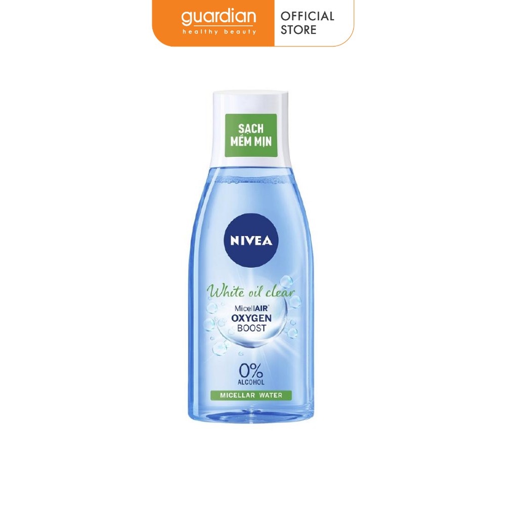 Nước Tẩy Trang Sáng Da Kiểm Soát Nhờn Mụn Nivea White Oil Clean Micellar Water (125ml)