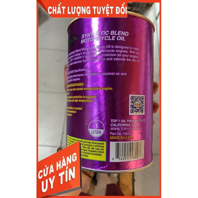 Dầu nhớt Top V 1lit