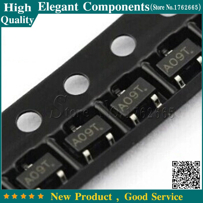 AO3400A 100 CÁI AO3400 SOT23 SOT-23 A09T MOSFET N-Channel Mlc3