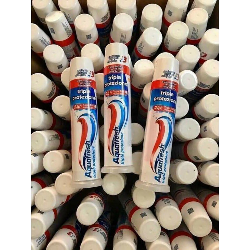 Kem đánh răng Aquafresh 3 tác động tuýt 100ml hàng Nga