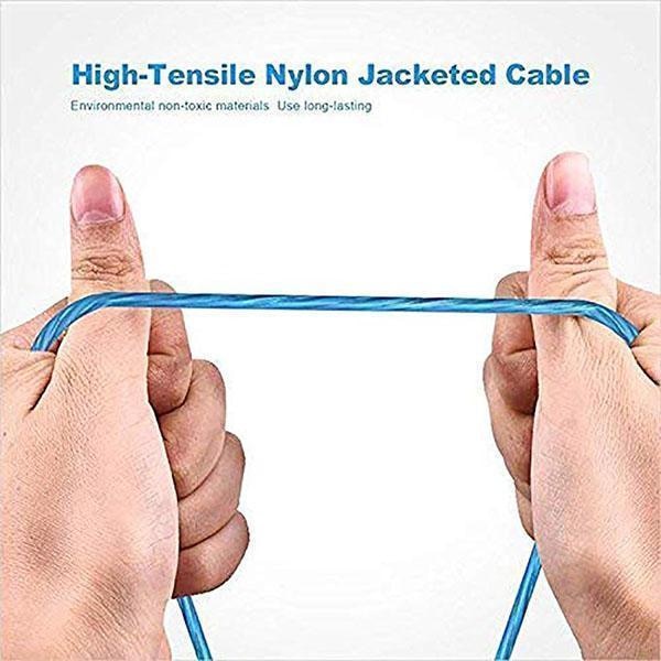 Dây Cáp Sạc NUOWA Micro USB Type C 3 Trong 1 Cho iPhone / iPad / Huawei