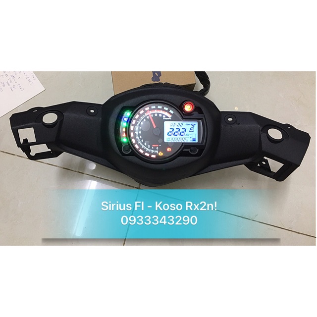 Trọn Bộ Bợ Cổ Sirius Fi - Chế Đồng Hồ KoSo RX2N