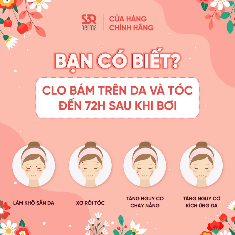Dầu Gội SwimRinse Dành Cho Bơi Lội và Tắm Biển