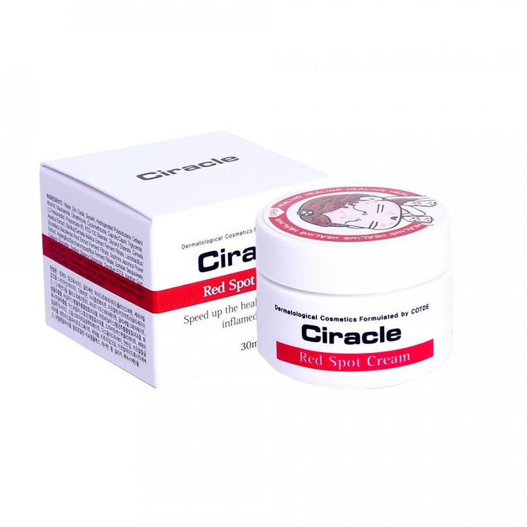 Kem dưỡng trắng da giúp giảm mụn Ciracle Hàn Quốc 30g giúp da trắng sáng mềm mịn tự nhiên