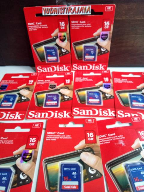 Sandisk Sdhc 16gb 100% Original