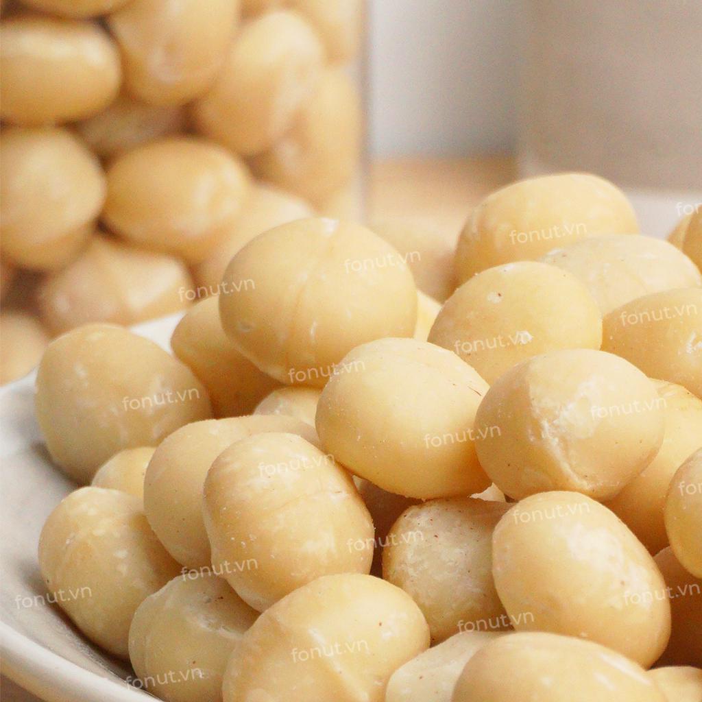 Hạt macca Úc tách vỏ Fonut 250g - 500g macca nhân nhập khẩu Úc hạt dinh dưỡng cho bà bầu, ăn kiêng, giảm cân