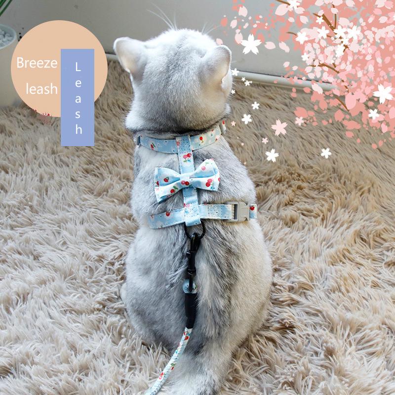 Dây Dắt Thú Cưng Đi Dạo Họa Tiết Dễ Thương Phong Cách Nhật Bản