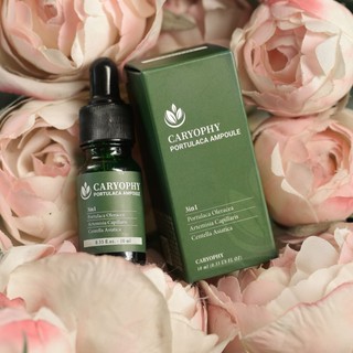 MẪU MỚI Tinh chất Serum rau má giảm mụn mờ thâm Caryophy Portulaca Ampoule 10ml và 30ml