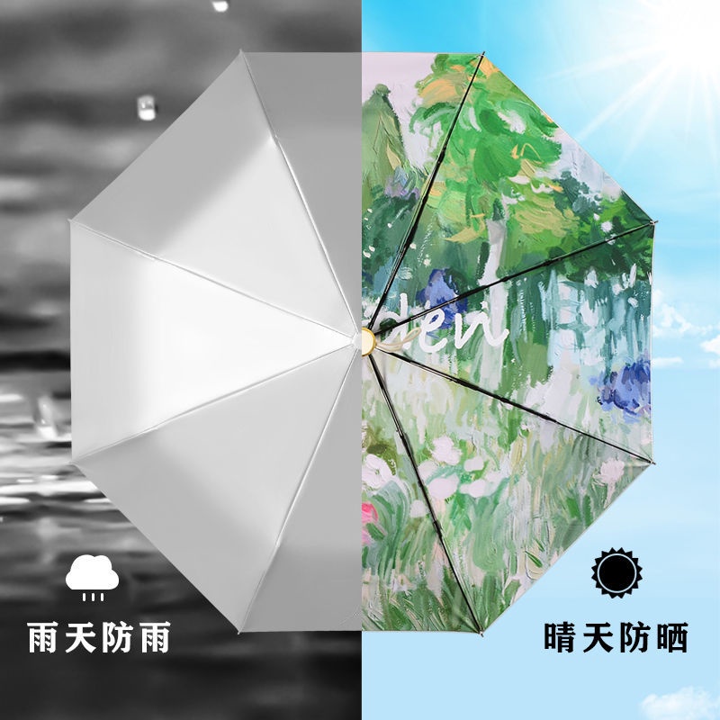 Dù Che Nắng 50% Bằng Titan Siêu Nhẹ Chống Tia Cực Tím