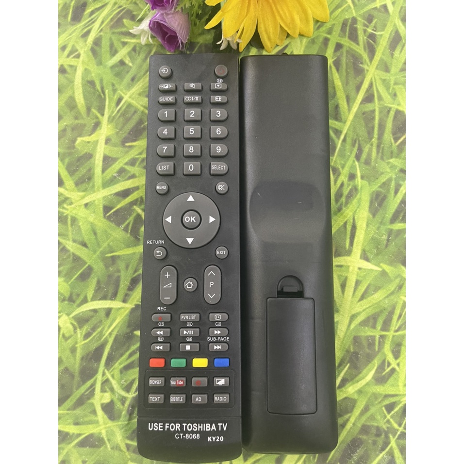 [Phân biệt Chính hãng 100%] Remote điều khiển tivi TOSHIBA CT8068