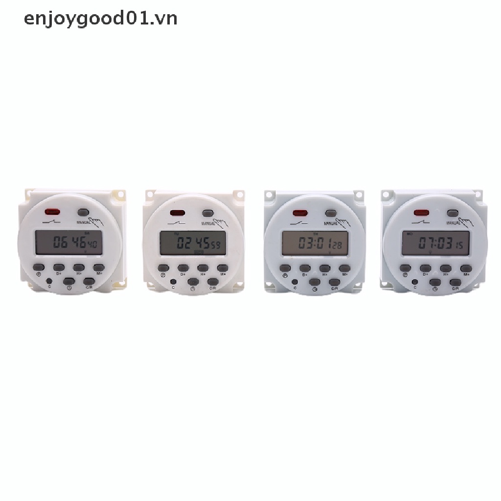 Rơ Le Công Tắc Hẹn Giờ Kỹ Thuật Số CN101A 12V 24V 110V 240V