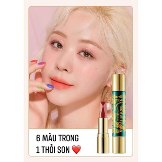 Son 6 màu siêu lì siêu mịn môi MENGSIQI